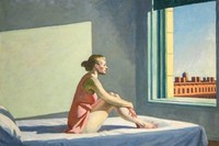 "Morning sun" di Edward Hopper